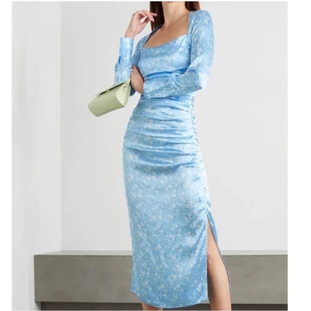GANNI Silk Satin Dress ** NWT** Sz 40 (US 8-10)
